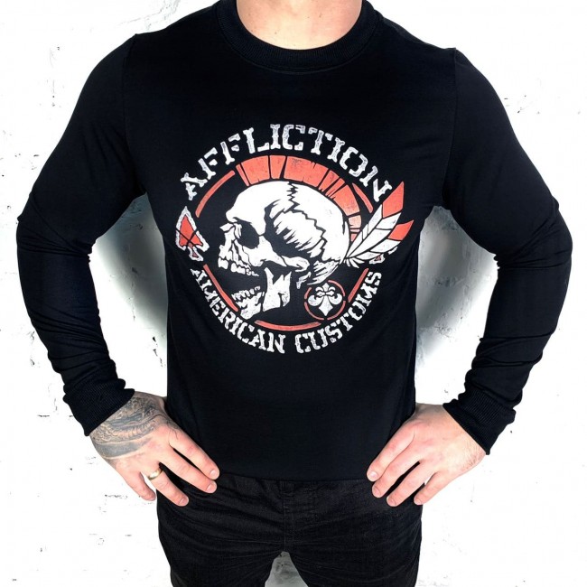 Свитшот AMITY AFFLICTION AMERICAN CUSTOMS black