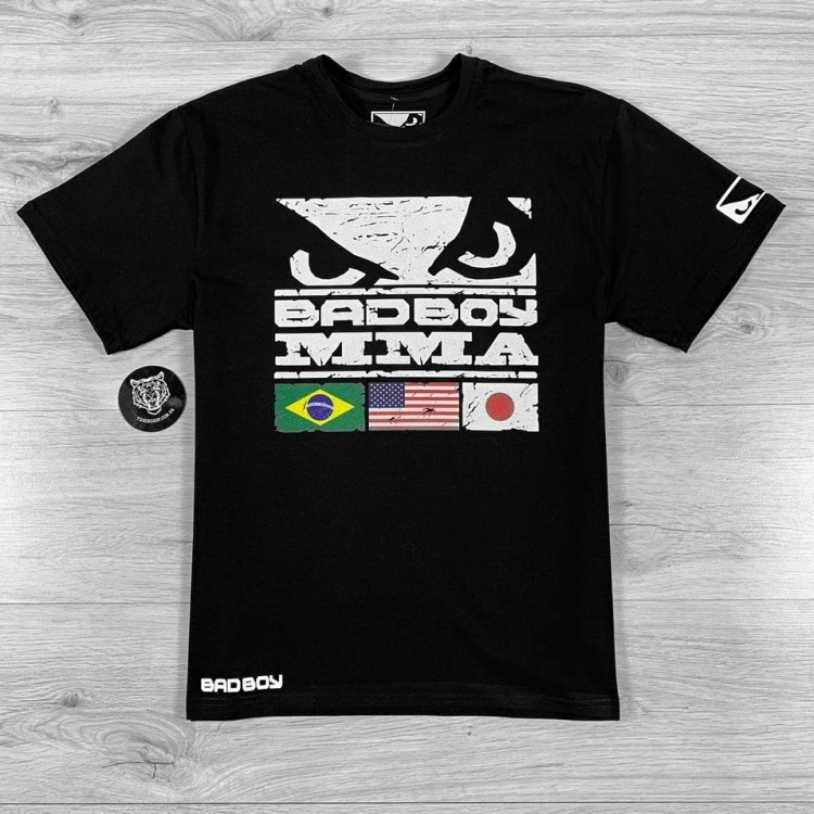 Футболка Bad Boy ММА Three Flags black Футболка Bad Boy ММА Three Flags black