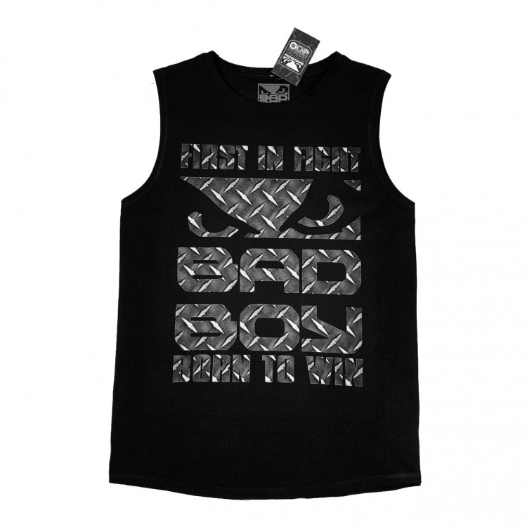 Майка Bad Boy Steel Boy black Майка Bad Boy Steel Boy black