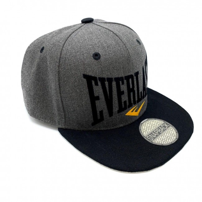 Snapback Everlast gray/black