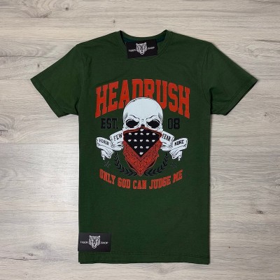 Футболка Headrush Jim Miller Fear None Walkout T-Shirt Green Футболка Headrush Jim Miller Fear None Walkout T-Shirt Green