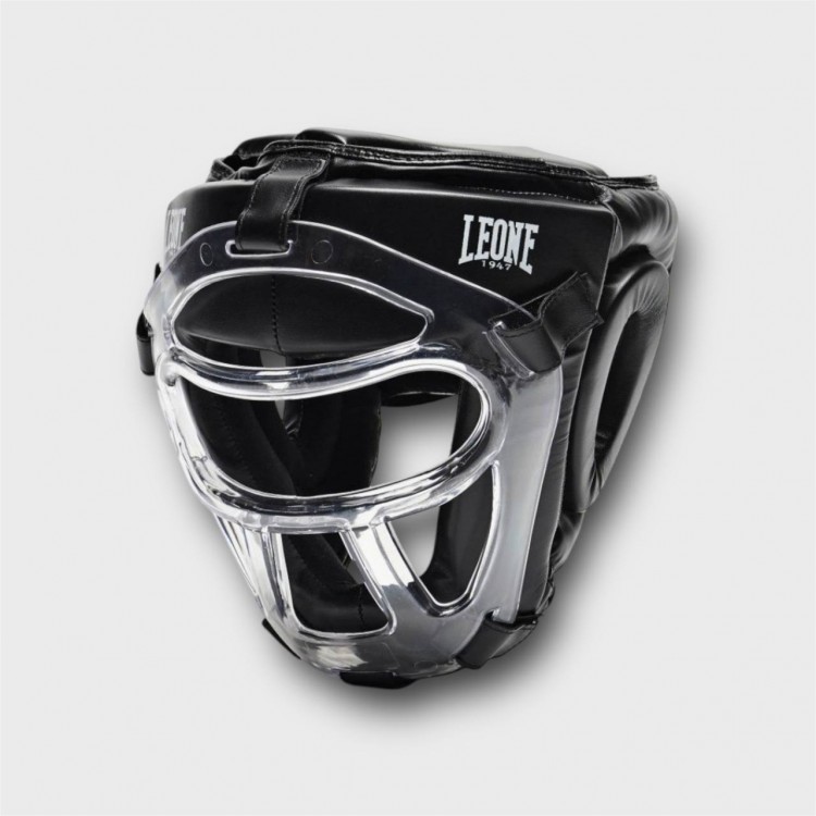 Боксерський шолом Leone Plastic Pad Black