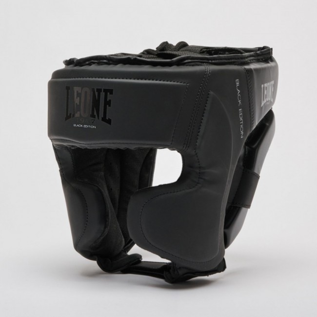 Боксерський шолом Leone Mono Black Боксерський шолом Leone Mono Black