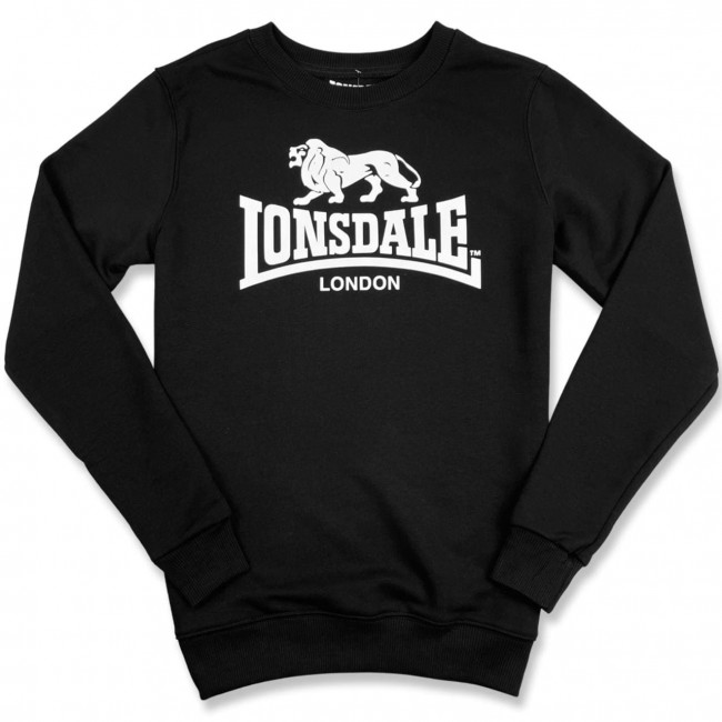 Мужская кофта (свитшот) Lonsdale Lion black
