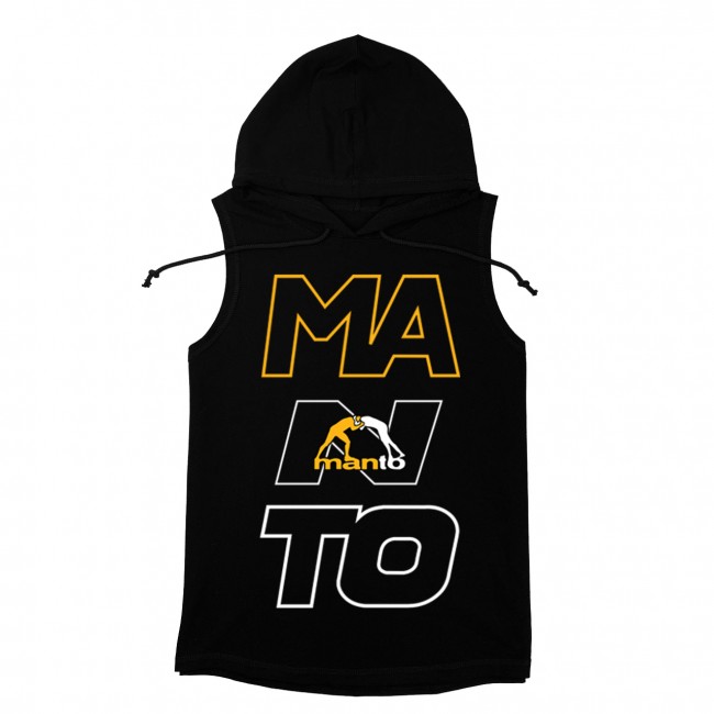 Безрукавка Manto Big Letters black