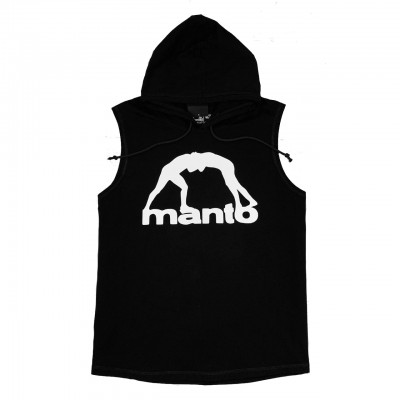 Безрукавка MANTO Classic Logo White black Безрукавка MANTO Classic Logo White black