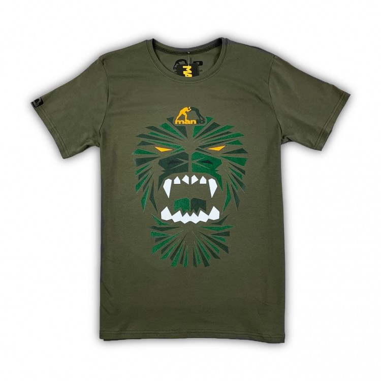 ФУТБОЛКА MANTO Gorilla Art khaki