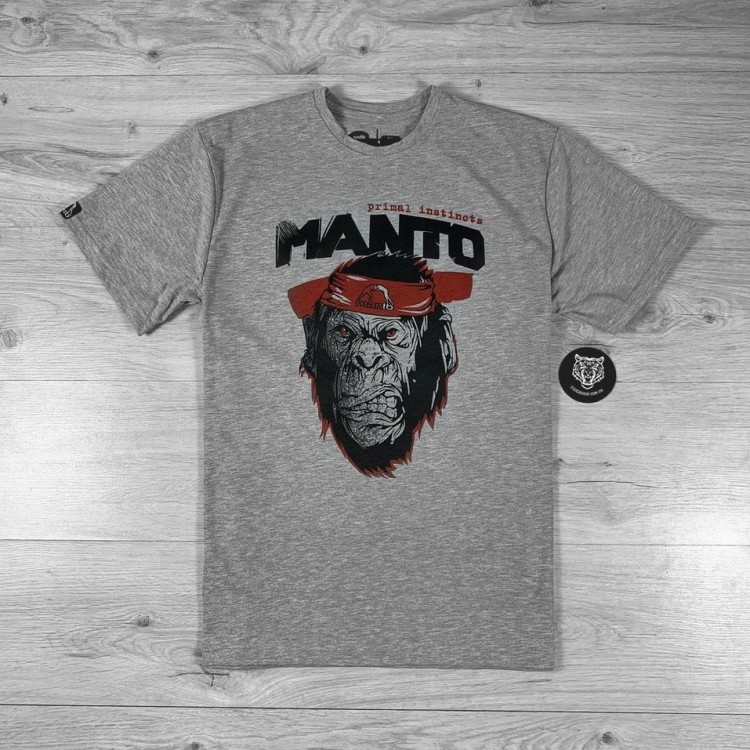 Футболка MANTO JUNGLE silver