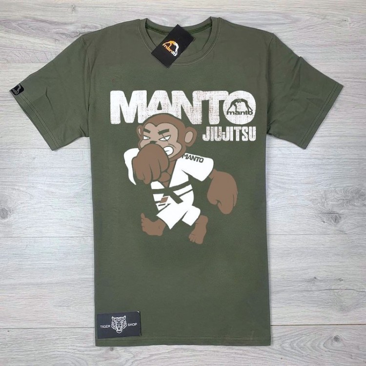 Футболка Manto Monkey khaki