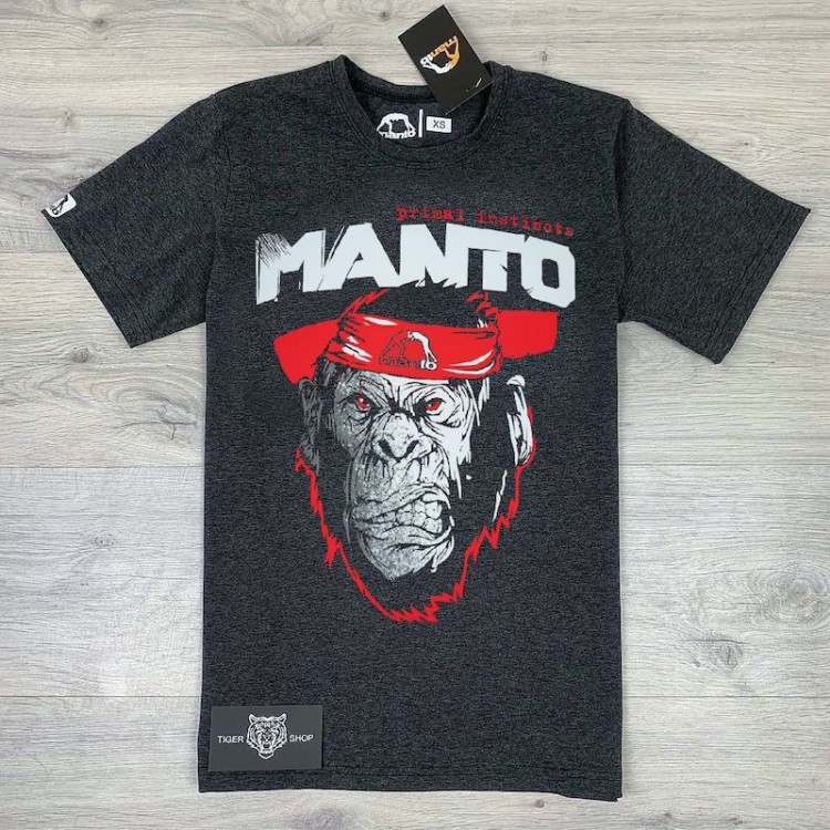ФУТБОЛКА MANTO JUNGLE dark grey ФУТБОЛКА MANTO JUNGLE dark grey