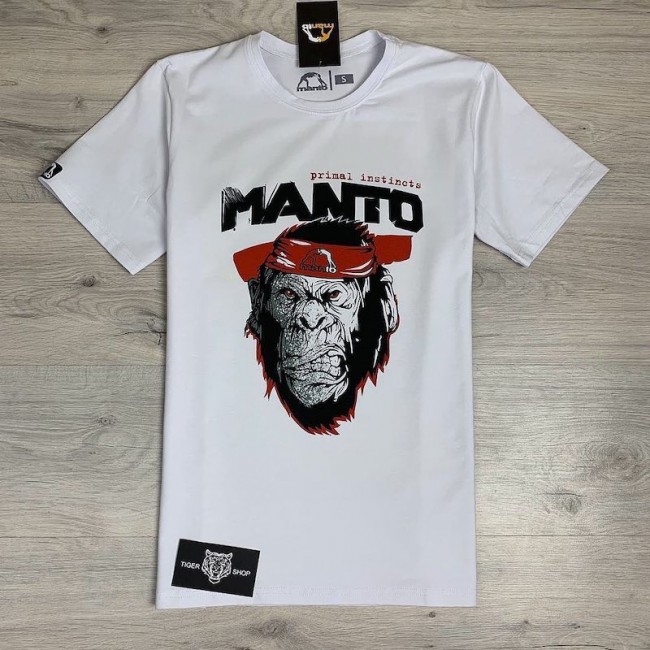 ФУТБОЛКА MANTO JUNGLE white
