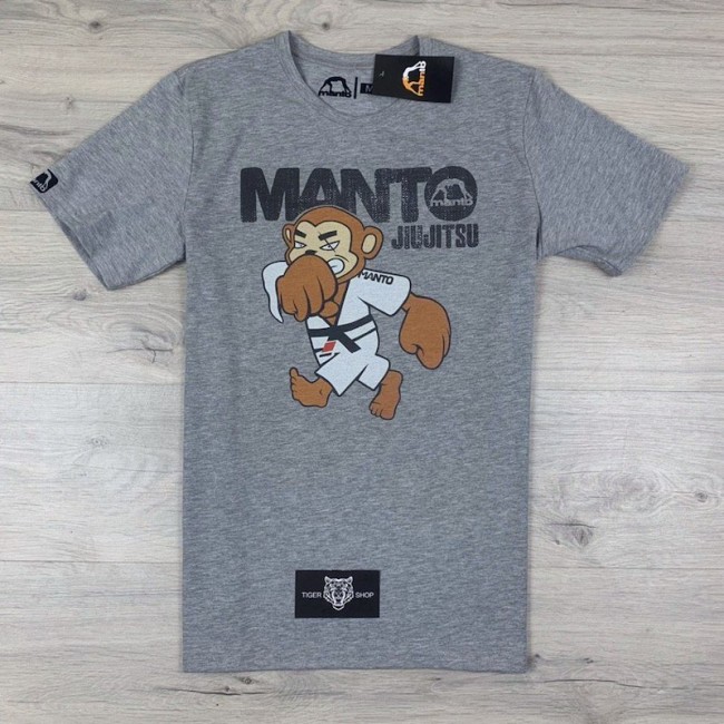 Футболка Manto Monkey silver