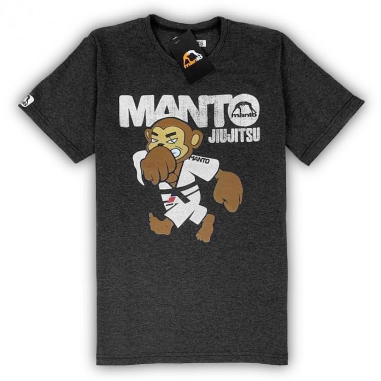 Футболка Manto Monkey dark grey