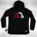 Худи Manto Hoodie Logo Triple Cotton black/red