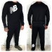 Свитшот New Balance Athletics Longsleeve black/white