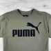 Мужская Футболка Puma Logo Classic khaki