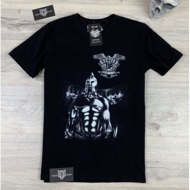 Футболка Ranger Up Warrior black Футболка Ranger Up Warrior black