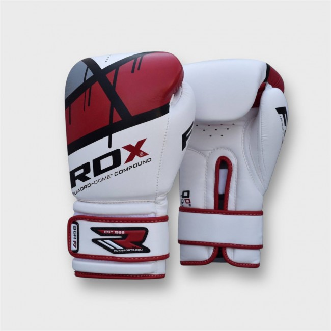 Боксерські рукавички RDX Rex Leather Red