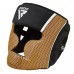 Боксерський шолом RDX T17 Aura Black Gold