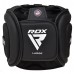 Боксерський шолом RDX T17 Aura Black Gold