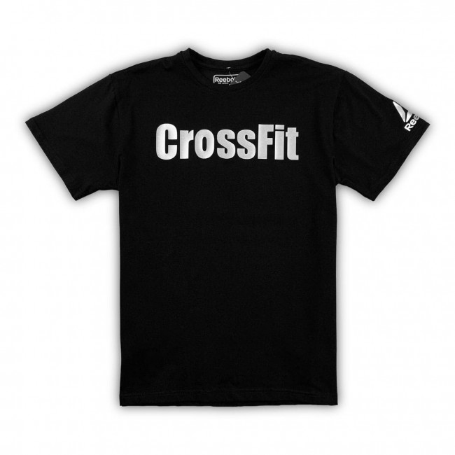   Футболка Reebok Crossfit Classic black/silver