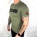 Футболка Reebok Crossfit Skull khaki Футболка Reebok Crossfit Skull khaki