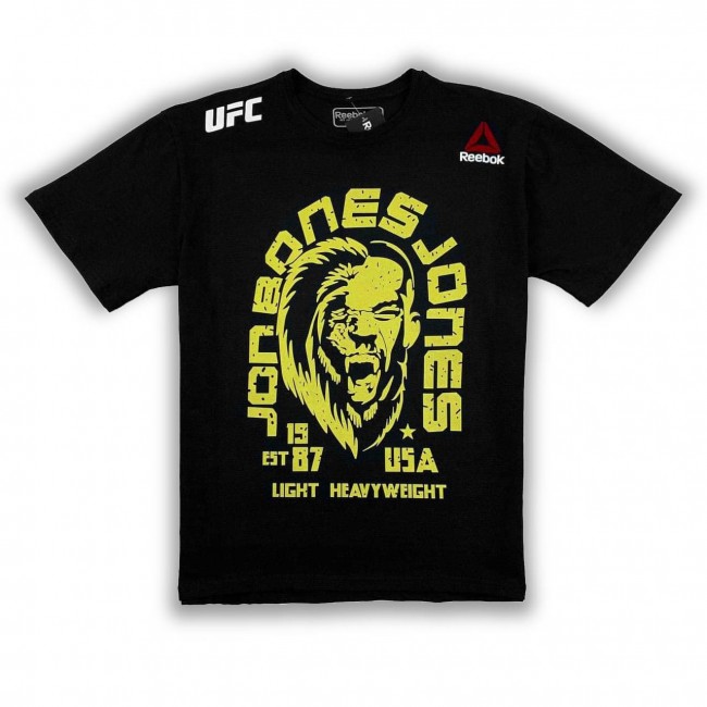   Футболка Ufc/Reebok Jon Bones Jones black