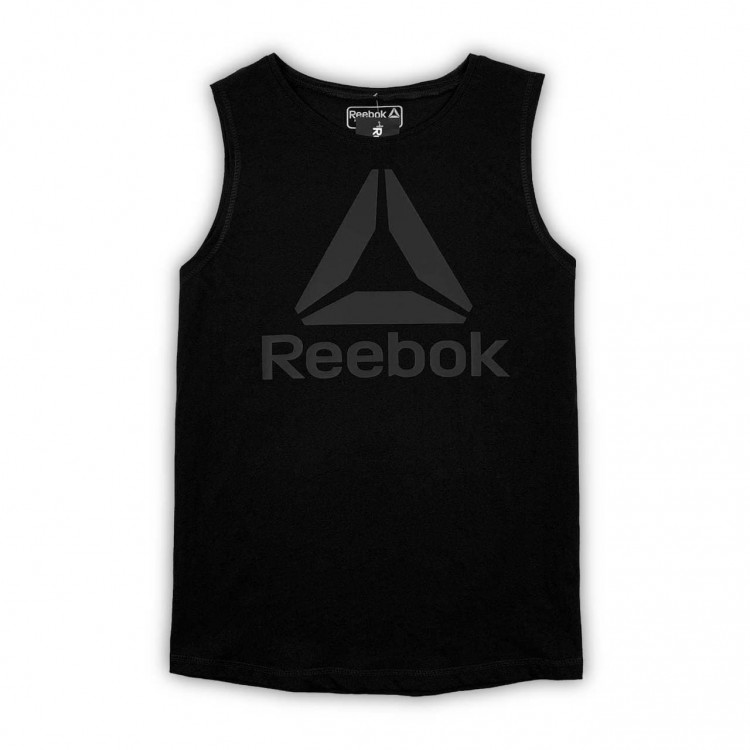 Майка мужская Reebok Delta Vest Mens black all Майка мужская Reebok Delta Vest Mens black all
