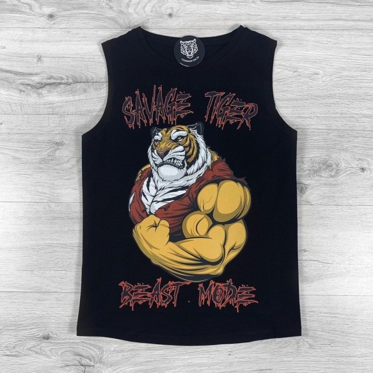Майка ST Tiger Beast Mode black