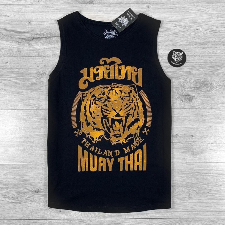 Майка ST Tiger Muay Thai black