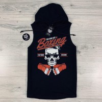 Безрукавка ST The King Of Boxing black/red