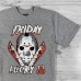 Футболка ST Jason Lucky 13 silver