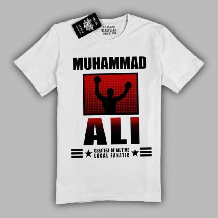 Футболка ST Muhammad Ali champion white