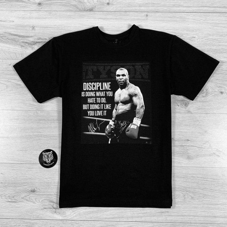 Мужская футболка ST Mike Tyson Discipline black
