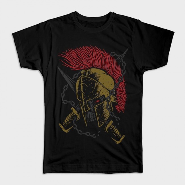 Футболка ST Spartan Сhains black