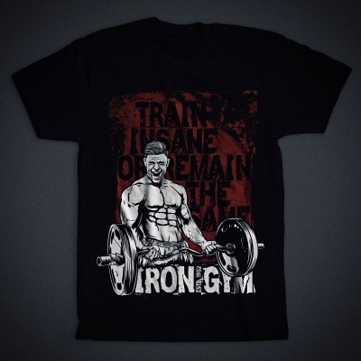 Футболка ST Iron gym black