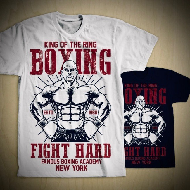 Футболка ST Boxing fight hard