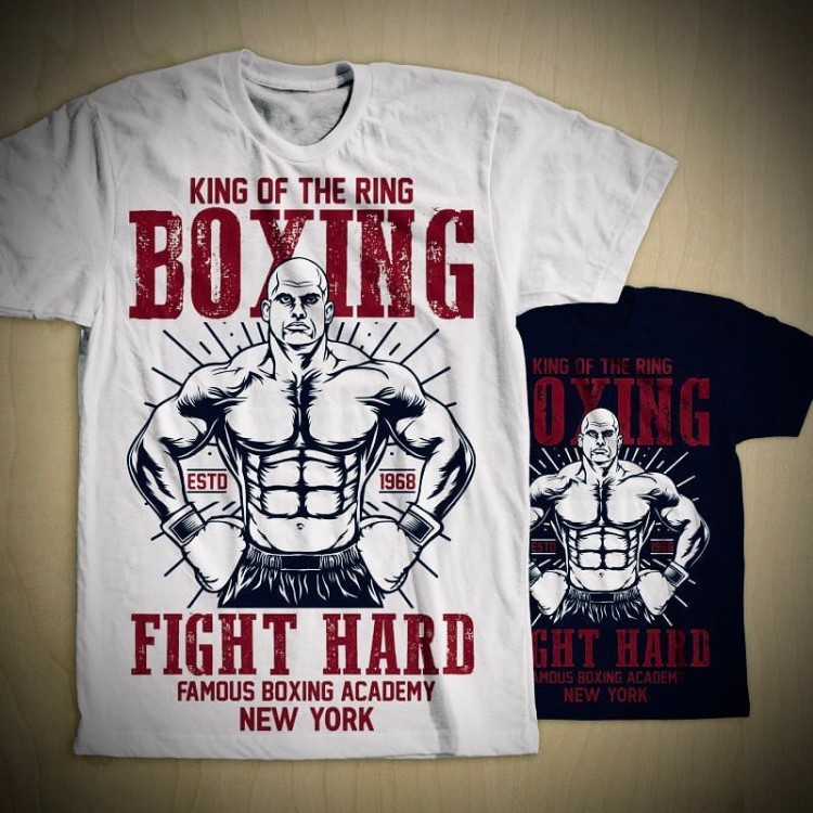Футболка ST Boxing fight hard