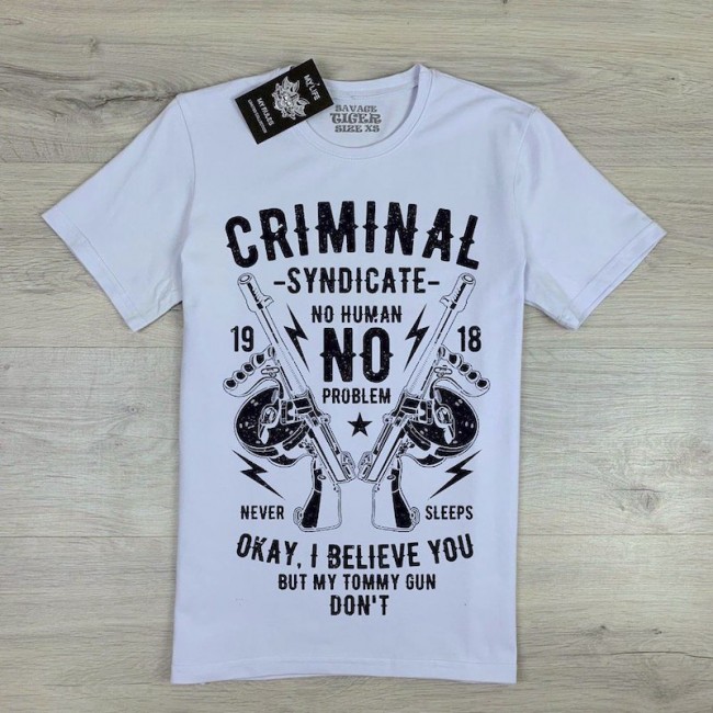 Футболка ST Criminal white