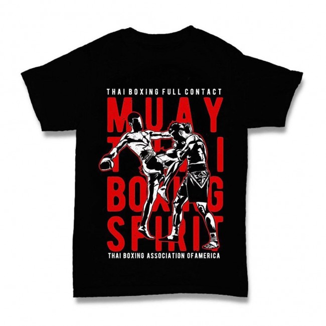 Футболка ST  Muay Thai black