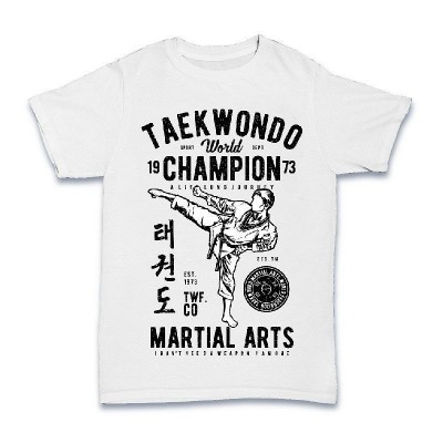 Футболка ST  Taekwondo Champion white