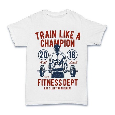 Футболка ST Fitness dept white