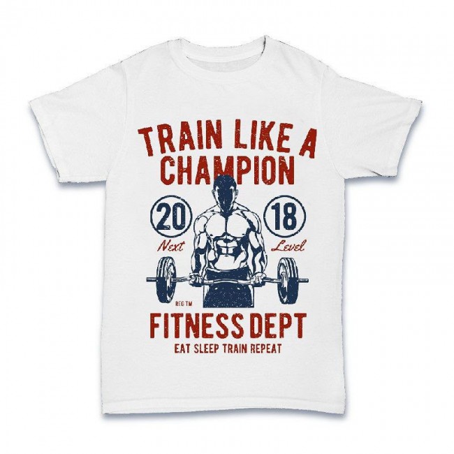 Футболка ST Fitness dept white