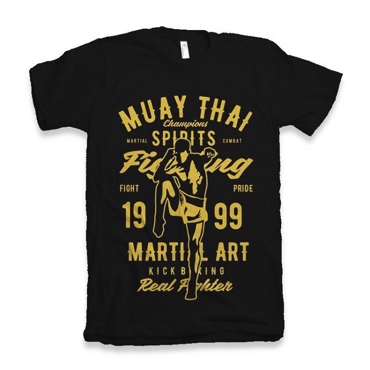 Футболка ST Muay Thai Spirits black