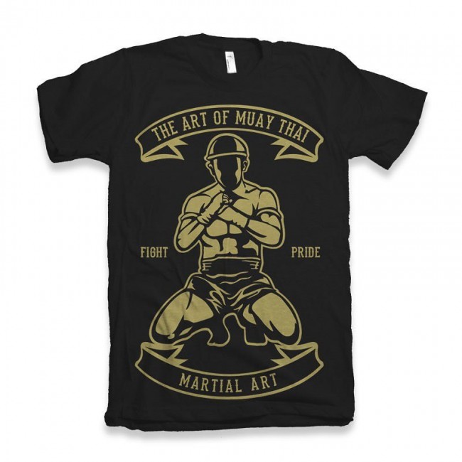 Футболка ST The Art of Muay Thai Martial Art black