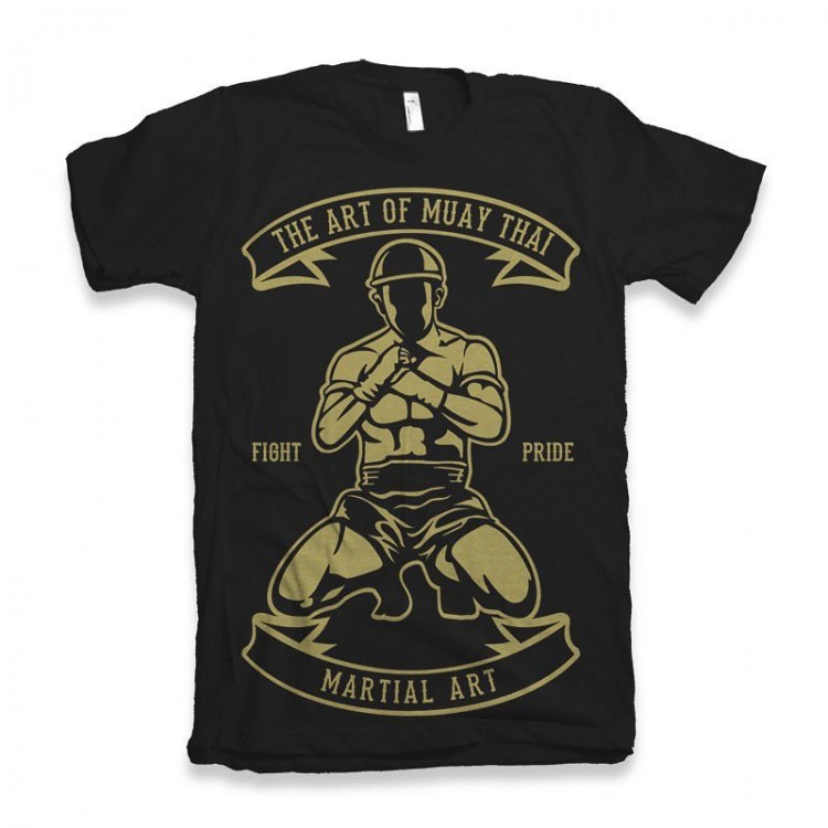 Футболка ST The Art of Muay Thai Martial Art black