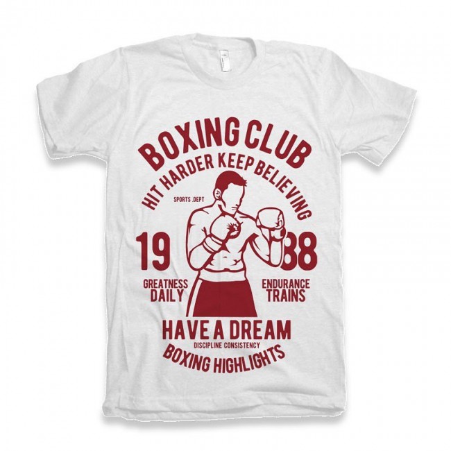 Футболка ST Boxing Club white
