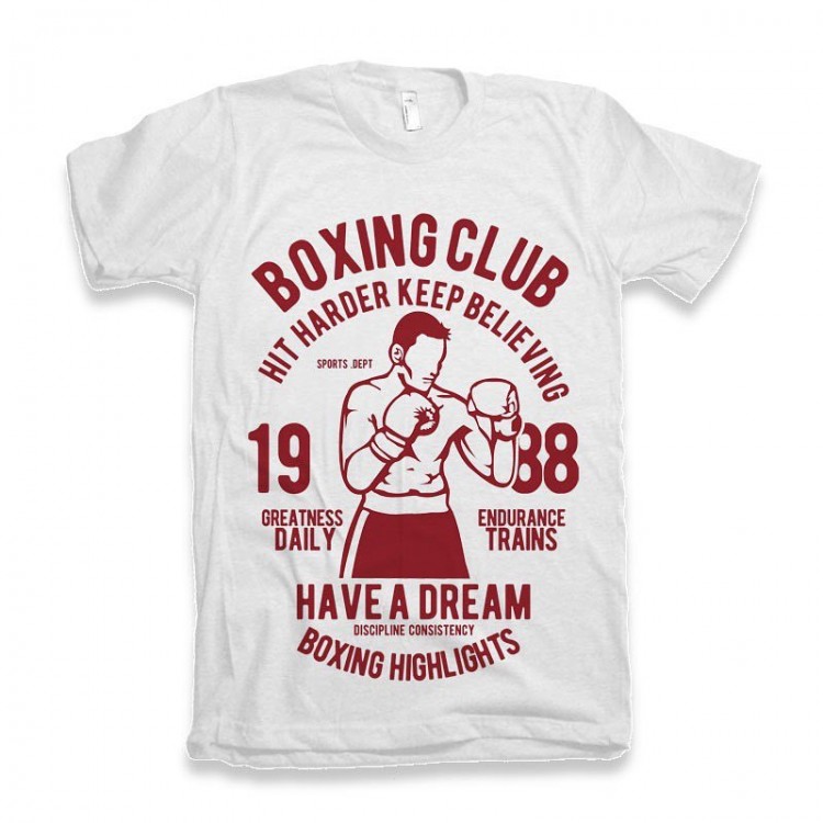 Футболка ST Boxing Club white