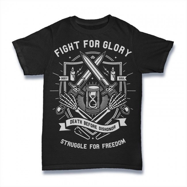 Футболка ST Fight for glory black