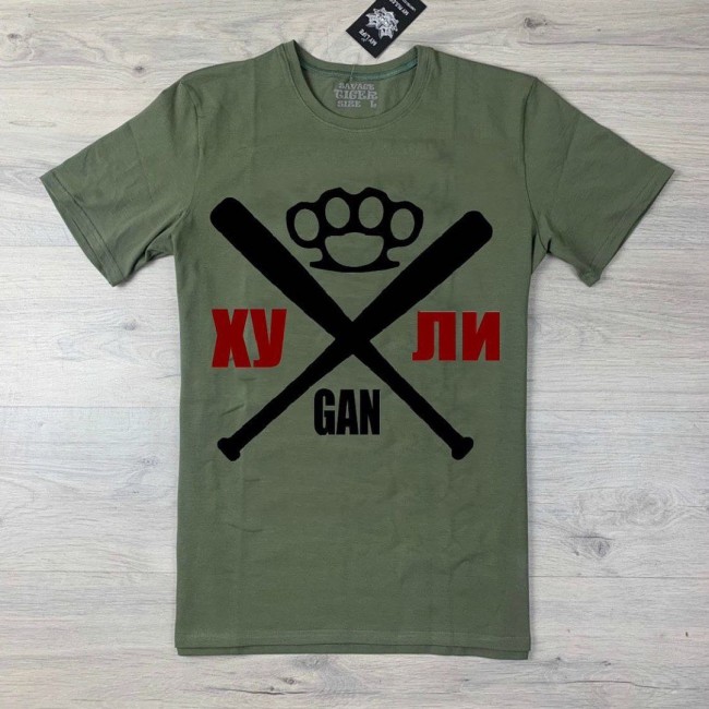Футболка ST  Хулиган khaki